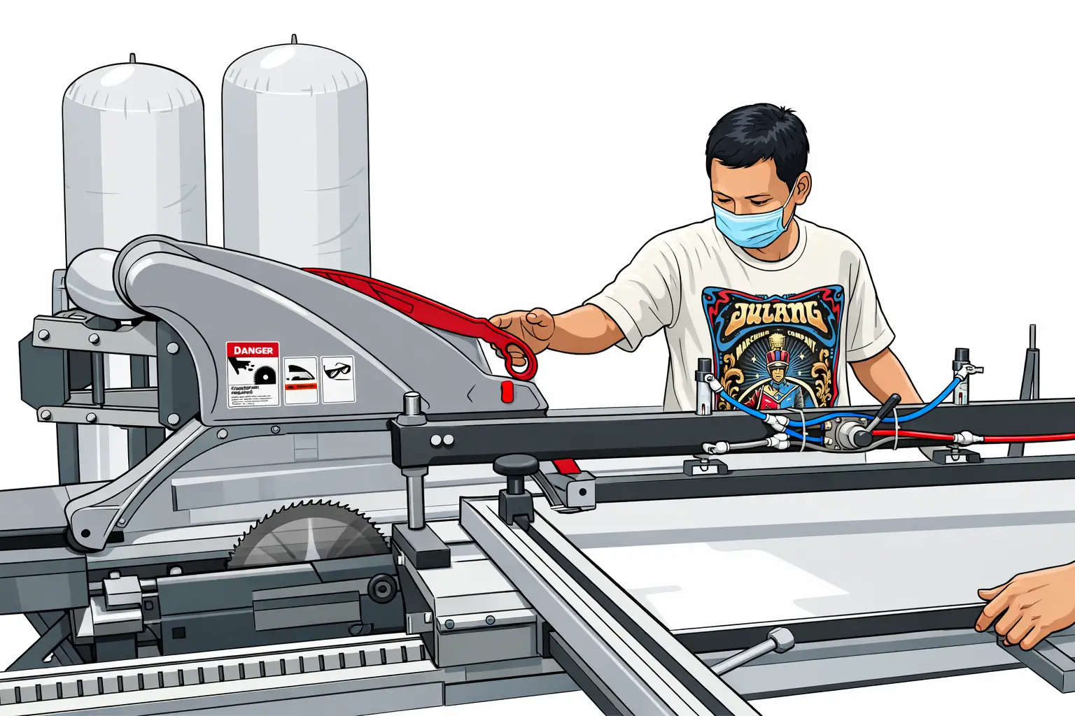 Tahapan proses laminasi DuraShell