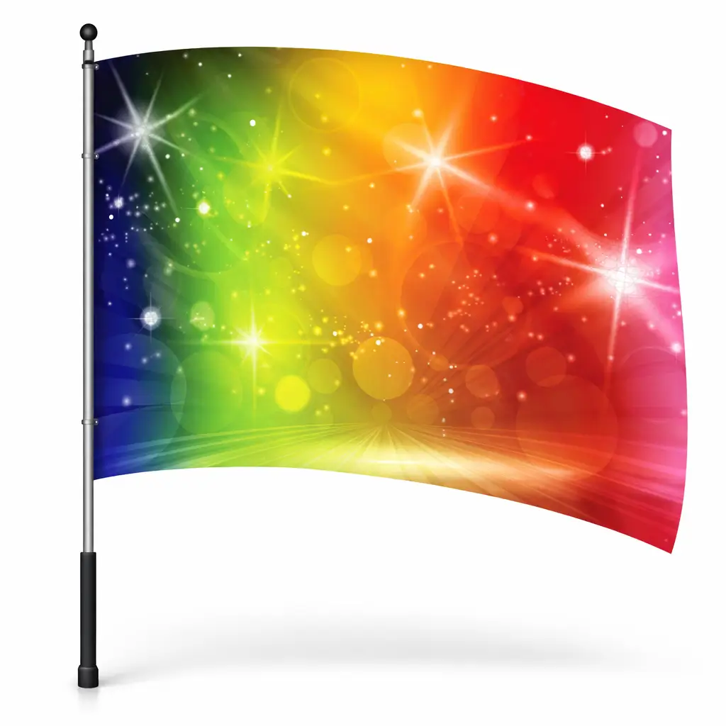 Foto Julang Flag Color Guard - alat marching band